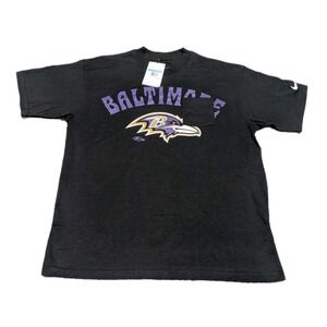 Baltimore Ravens NFL Men's Nike Black Short Sleeve Tee Shirt / NWT Size M